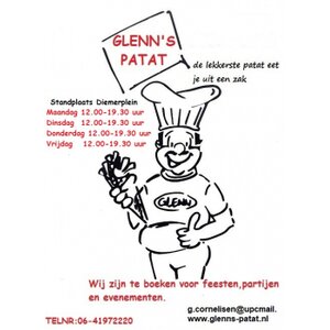 Glenn&#039;s Patat logo