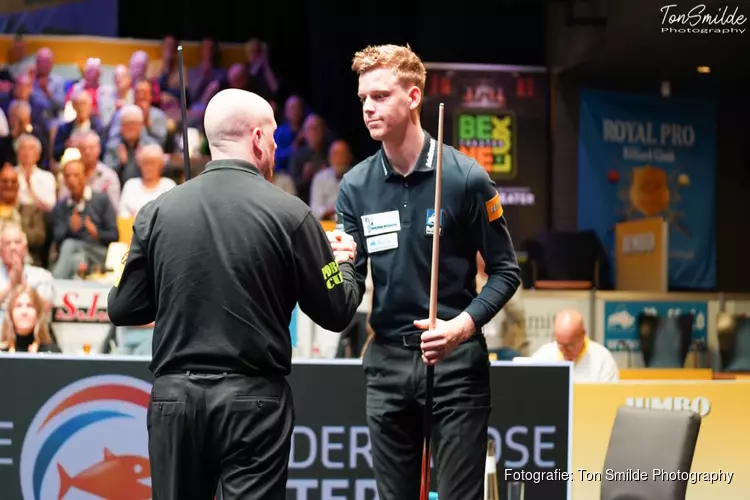 Van Etten speelt zich in de kijker: Driebander maakt indruk met tweede plaats in Rosmalen