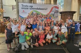 15e editie Wandel4daagse Alkmaar geopend in de Grote Kerk