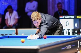 Van Etten voor het eerst dicht bij hoofdtoernooi