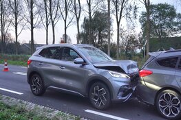 Kopstaartbotsing op Noordervaart bij Stompetoren