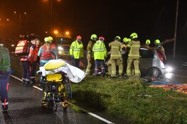 Ernstig ongeval met meerdere auto's op N242 bij Alkmaar