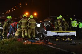 Ernstig ongeval met meerdere auto's op N242 bij Alkmaar