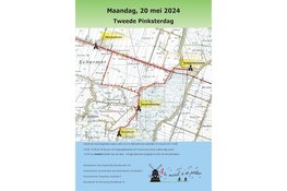 Muziekfietstocht in Schermerhorn, Stompetoren, Grootschermer en Noordeinde