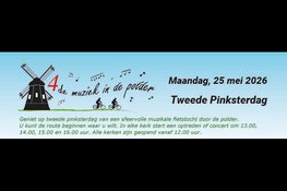 Muziekfietstocht in Schermerhorn, Stompetoren, Grootschermer en Noordeinde