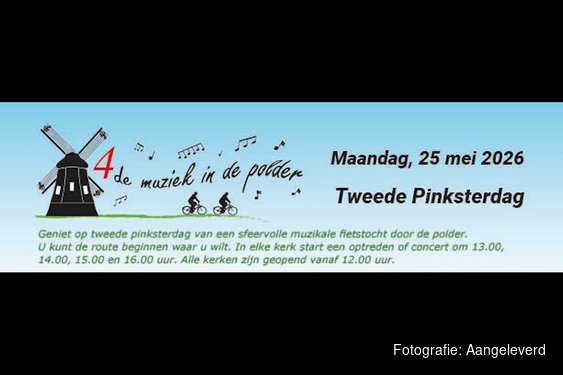 Muziekfietstocht in Schermerhorn, Stompetoren, Grootschermer en Noordeinde
