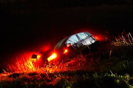 Gladde dijk in Grootschermer zorgt voor ongeluk