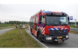 Brandweer Stompetoren rukt uit voor 'autobrand'