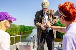 Vaar naar moerasland en trilveen in de Eilandspolder