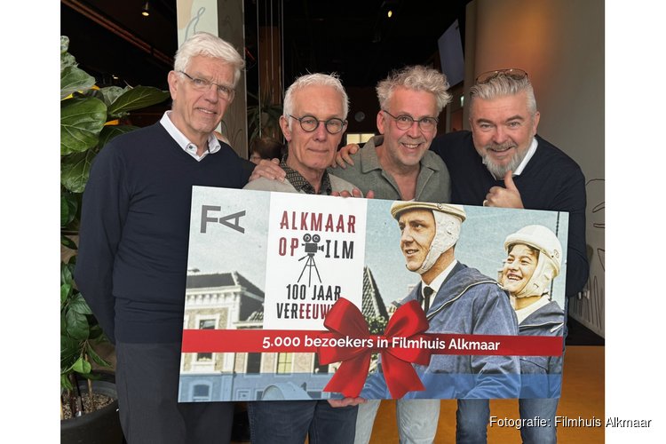 5000 bezoekers voor documentaire Alkmaar op Film in Filmhuis Alkmaar
