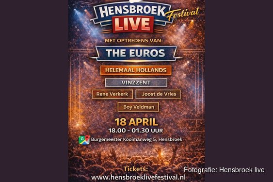Hensbroek Live Festival brengt dorp samen met live muziek en gezelligheid