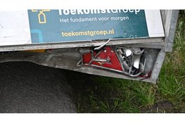 Kopstaart botsing in Oterleek- veel schade