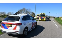Twee gewonden bij ongeval op dijk in Schermerhorn