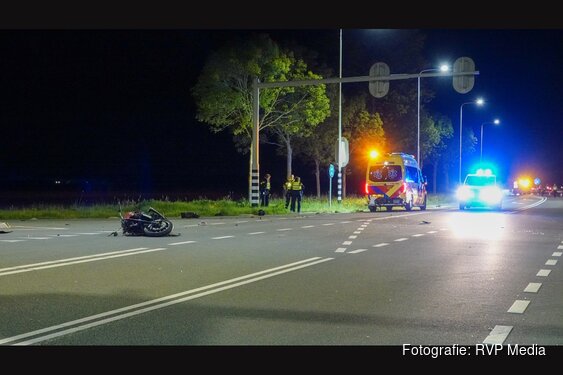 Motorrijder overleden na ongeval op N243