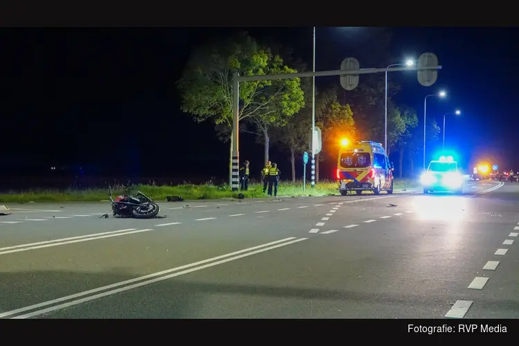 Motorrijder overleden na ongeval op N243