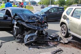 Flinke schade na ongeval op kruising N243