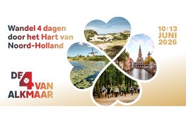 Grootste 4daagse wandeltocht van Noord-Holland De 4 van Alkmaar van start
