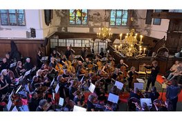 Groot orkest in Grote Kerk De Rijp