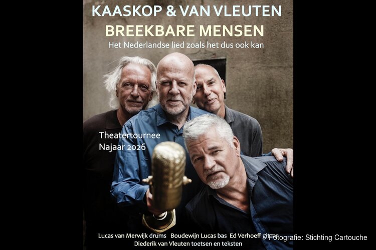 Kaaskop en van Vleuten met voorstelling in grote kerk