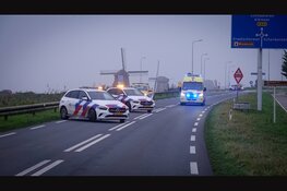 Gewonden en ravage na ernstig ongeval op N243 bij Schermerhorn