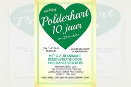 10 jarig jubileum stichting Polderhart