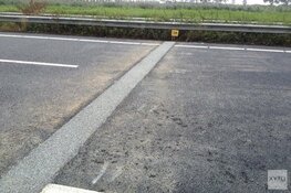 N243 bij Stompetoren pas morgen weer open door spoedreparatie na ongeluk