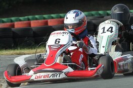 Luke Visser miste het racen in kartloze periode: “Eindelijk weer op het podium”