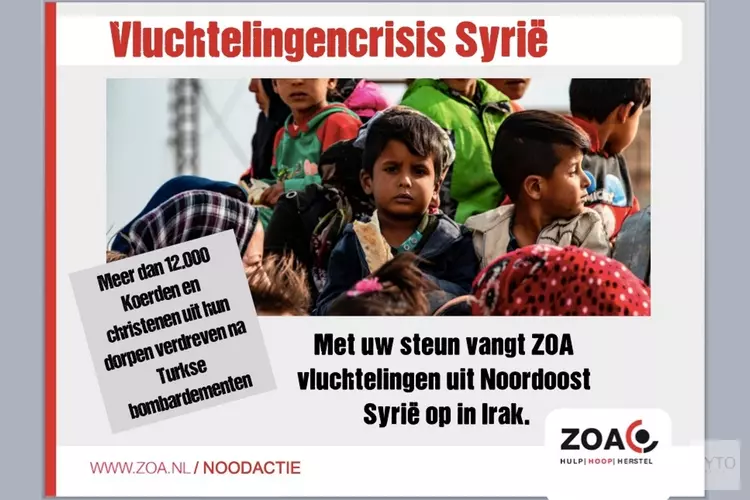 Vluchtelingencrisis Noordoost Syrië begint nu pas echt