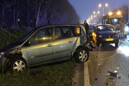 Ongeval met meerdere auto&#39;s op Alkmaarse ringweg