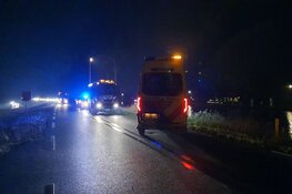 Zoekactie naar mogelijke auto te water in Zuidschermer. Westdijk afgesloten