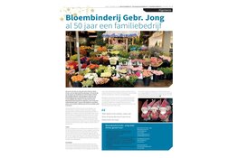 Bloembinderij Gebr. Jong al 50 jaar een familiebedrijf