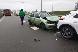 Ongeval met meerdere auto's op de N242 bij Alkmaar
