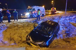 Slippartij N242 resulteert in twee ongelukken