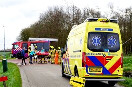 Zwaargewonde bij ongeval Oterlekerweg