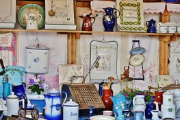 Rommel curiosamarkt Bric & Brac elke zaterdag geopend