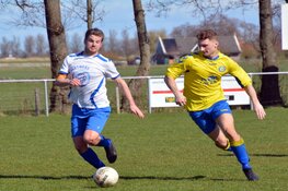 Sporting S wint opnieuw in Schermer derby. Gehavend SSV geeft nog goed partij